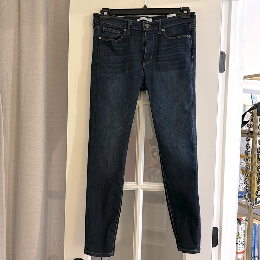 Banana Republic High Rise Skinny Ankle Jeans